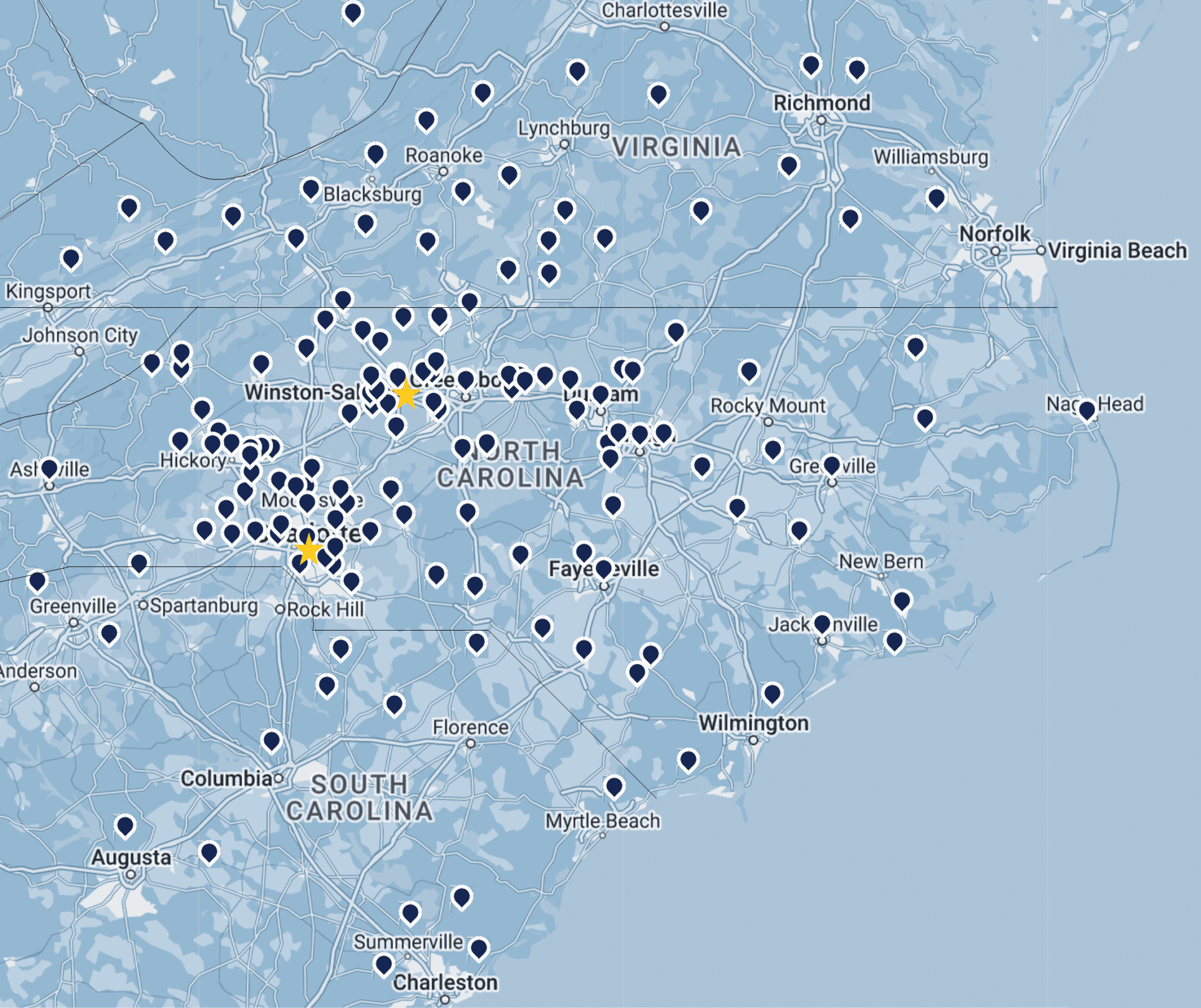 Stimmel Project Locations